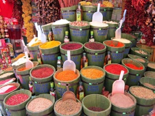 Mercato delle spezie a Fethiye